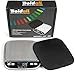 Boldall Portable Digital Kitchen Food Scale with Black Cover, 500 Grams x .01g/.001oz, LCD Display, Tare Function