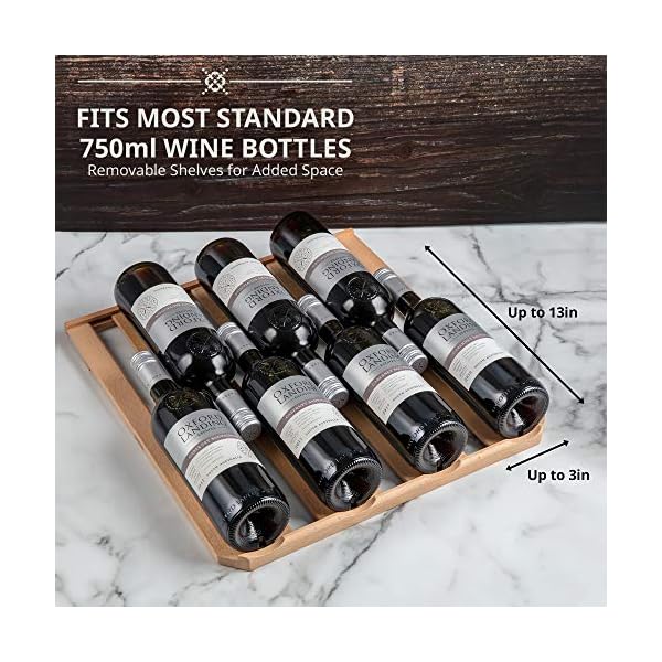 Ivation-43-Bottle-Dual-Zone-Wine-Cooler-Refrigerator-wLock-Large-Freestanding-Wine-Cellar-For-Red-White-Champagne-Sparkling-Wine-41f-64f-Digital-Temperature-Control-Fridge-Stainless-Steel