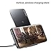 Wireless Charger, Wireless Charging Pad Stand for iPhone X/ 8/8 Plus, Qi Wireless Charger with Double Coils for Samsung Galaxy S8/ Note 8/ S7 Edeg (Black)