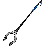 Unger Professional Rugged Reacher Heavy Duty Grabber Tool for Outdoor Cleaning and Trash Pickup, 42.5"