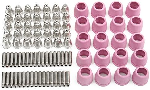 90Pcs 60A Plasma Cutting Gun Accessories For LTP5000D LTPDC2000 LTPAC2500