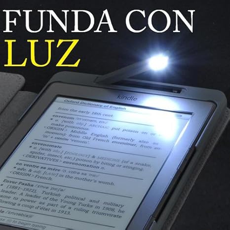 ebook kindle con luz integrada