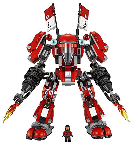 ninjago fire mech lego