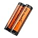 ThorFire 3000 mAh 3.7V 18650 Battery Protected Rechargeable Li-ion Battery for Flashlight