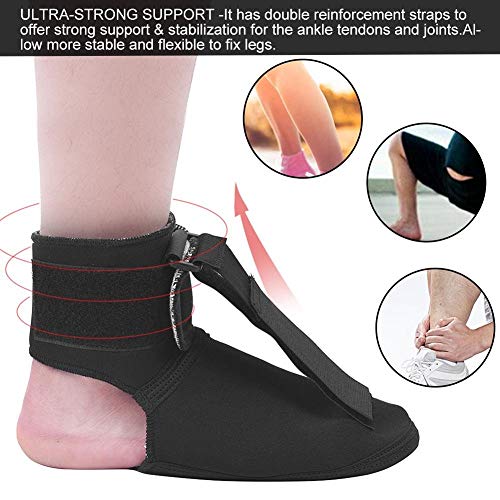 Plantar Fasciitis Corrector, Adjustable Plantar Fasciitis Night Stretching Splint Boot Foot Brace Su - //medicalbooks.filipinodoctors.org