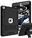 iPad Air Case,TIANLI(TM) ArmorBox [Dual Layer] Convertible [Heavy Duty] Rugged Hybrid Protective with Kickstand Case for iPad Air,Black