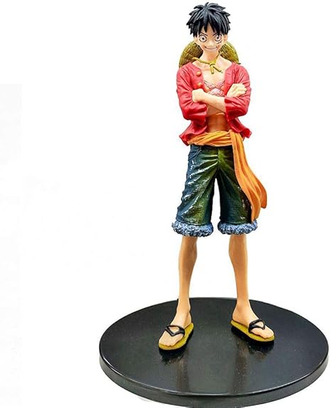 Amazon Co Jp 第4世代のカウボーイルフィフィギュアワンピースルフィpvcスタチュー手作りの装飾の役割のおもちゃ18センチメートル Qingqiao ホーム キッチン
