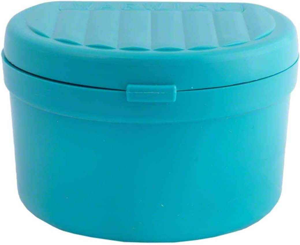 Denture Cup with Strainer and Lid BigaMart