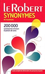Dictionnaire des synonymes et nuances