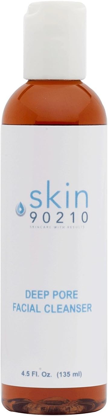 Skin 90210 Deep Pore Facial Clearing Cleanser for Oily and Acne-Prone Skin 4.5 Oz.