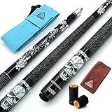 CUESOUL 58 inch 19oz 1/2 Maple Pool Cue Stick