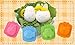 M.V. Trading Plastic Egg Mold Star Fish Car Heart Rabbit Bear Shape, 6-pcs Set