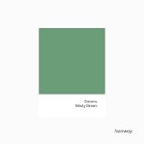 Hemway Misty Green Peel & Stick Chalk Paint Sample A5 Colour Swatch view 3