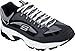 Skechers mens Stamina Cutback Trainers, Blue Navy Leather White Mesh Trim Nvw, 7 US