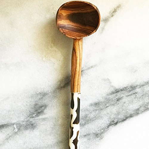 Sunshine Tienda Olive Wood Coffee Scoop Coffee Store