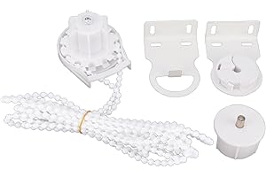 35mm Roller Blind Fittings, Roller Blinds Mounting Brackets with Bead Chain, Rollers Blind Spares Replacement Repair Accessor