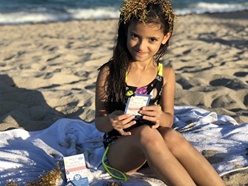 Baby Jolie 50 SPF Sunscreen for Kids Individually Packed Safe for Babies I 7 On The Go Single Sachets of 0.4Oz Each I BEST Sunblock