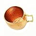RV Hammered Copper Moscow Mule Mug with Brass Handle, 18oz