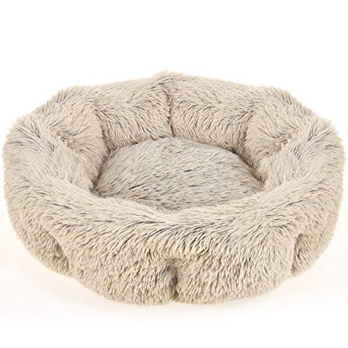 URPOWER Dog Bed, Upgraded Donut Cuddler Round Dog and Cat Cushion Bed