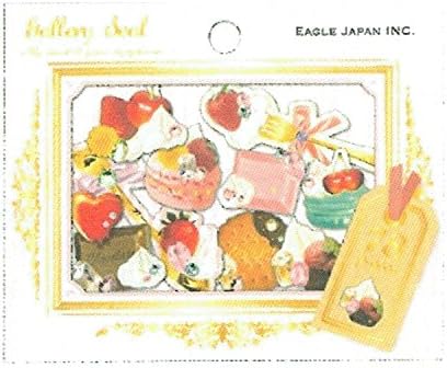 Amazon Gs360 アクセサリースイーツ Gallery Seal ギャラリーシール 金箔タイプ Flake Seal フレークシール シール ステッカー おもちゃ