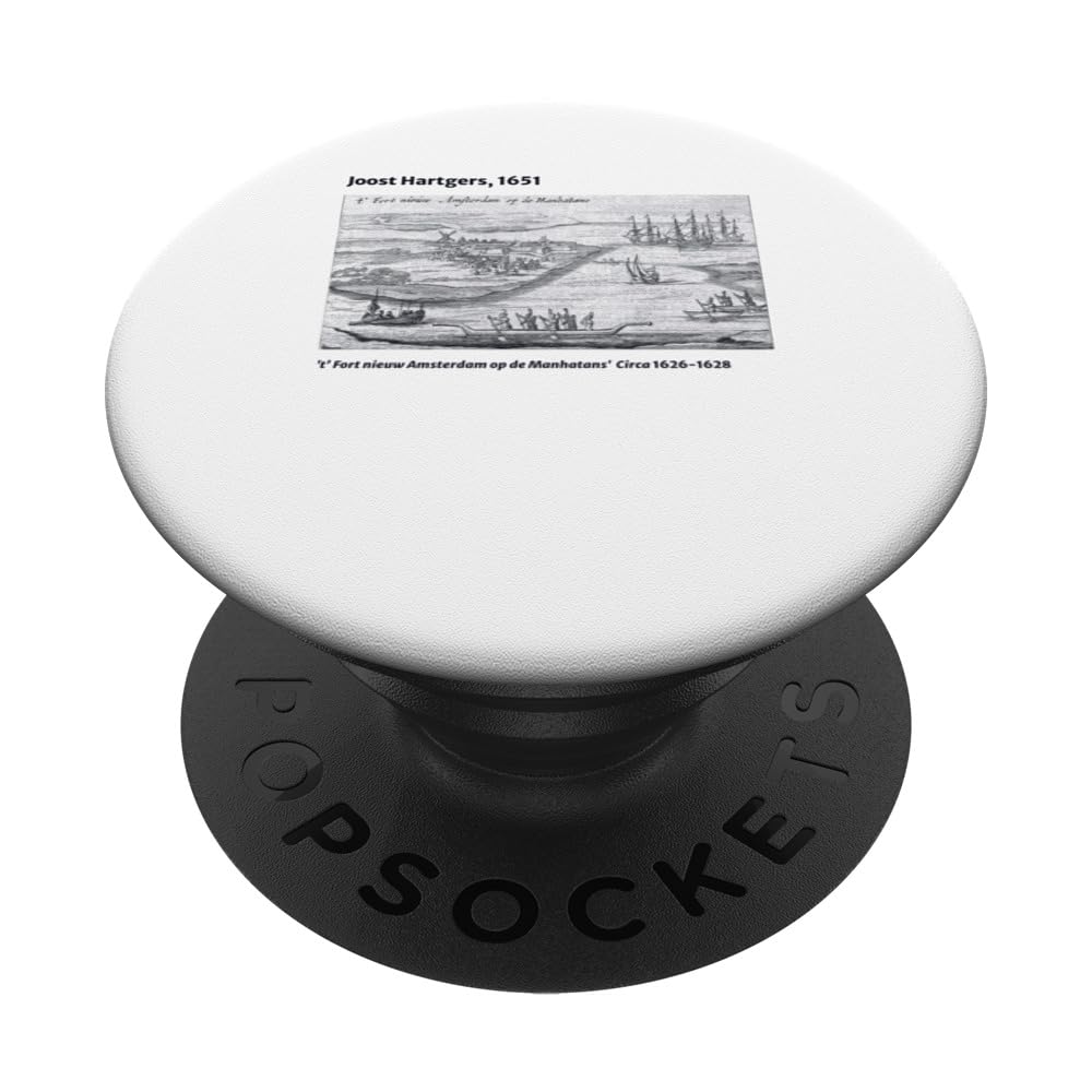 Fort New Amsterdam Circa 1628 PopSockets Swappable PopGrip