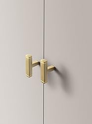 Goo-Ki 6 Pack Single Hole Cabinet Pulls Light
