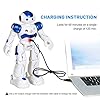 ANTAPRCIS Rc Robot Toys Gifts for Kids - RC Gesture Remote Control Robot Programmable with Infrared Controller and LED…
