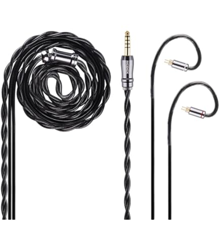 Amazon.com: NICEHCK DragonScale 2 LTD IEM Earphone Cable, Silver