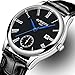 OLMECA Men's Watch Fashion Luxury Wrist Watches Analog Quartz Waterproof Chronograph Watch for Men Stainless Steel Strap Clock