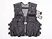 Kids Special Forces Black Play Vest, Navy Seals & SWAT, Fits Ages 5 - 13 Yrs