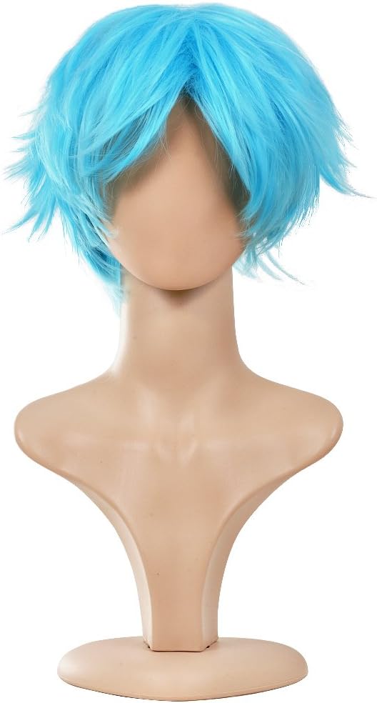 Ecvtop Wigs for Mens' Death Note Male Short Cosplay Wigs