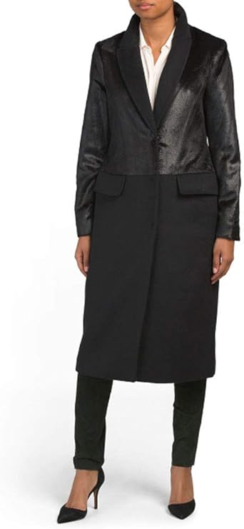 karen millen faux fur coat