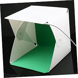 BRIGHTFUFU 1 Set Folding Light Box Tent with Color