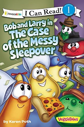 Bob and Larry in the Case of the Messy Sleepover: Level 1 (I Can Read! / Big Idea Books / VeggieTales)