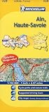 Michelin Map France: Ain, Haute-Savoie MH328 (Maps/Local (Michelin)) (English and French Edition)