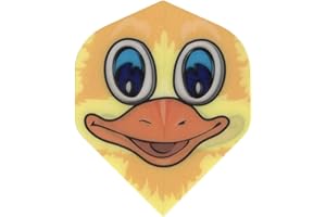 US Darts - 3 Sets (9 Flights) Ruthless Standard Duck Dart Flights - 100 Micron, Ex-Tough