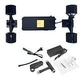 XURUYI RC Electric Skate-Board DIY Modification Kit, 15KM/H Max, 10KM Range, Battery Box (Without Board) for Entry-Level Skateboard Modification for Adults & Beginners (2.2AH Single-Drive Version)