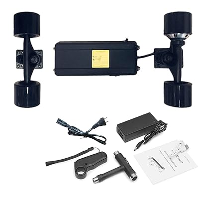 XURUYI RC Electric Skate-Board DIY Modification Kit, 15KM/H Max, 10KM Range, Battery Box (Without Board) for Entry-Level Skateboard Modification for Adults & Beginners (2.2AH Single-Drive Version)