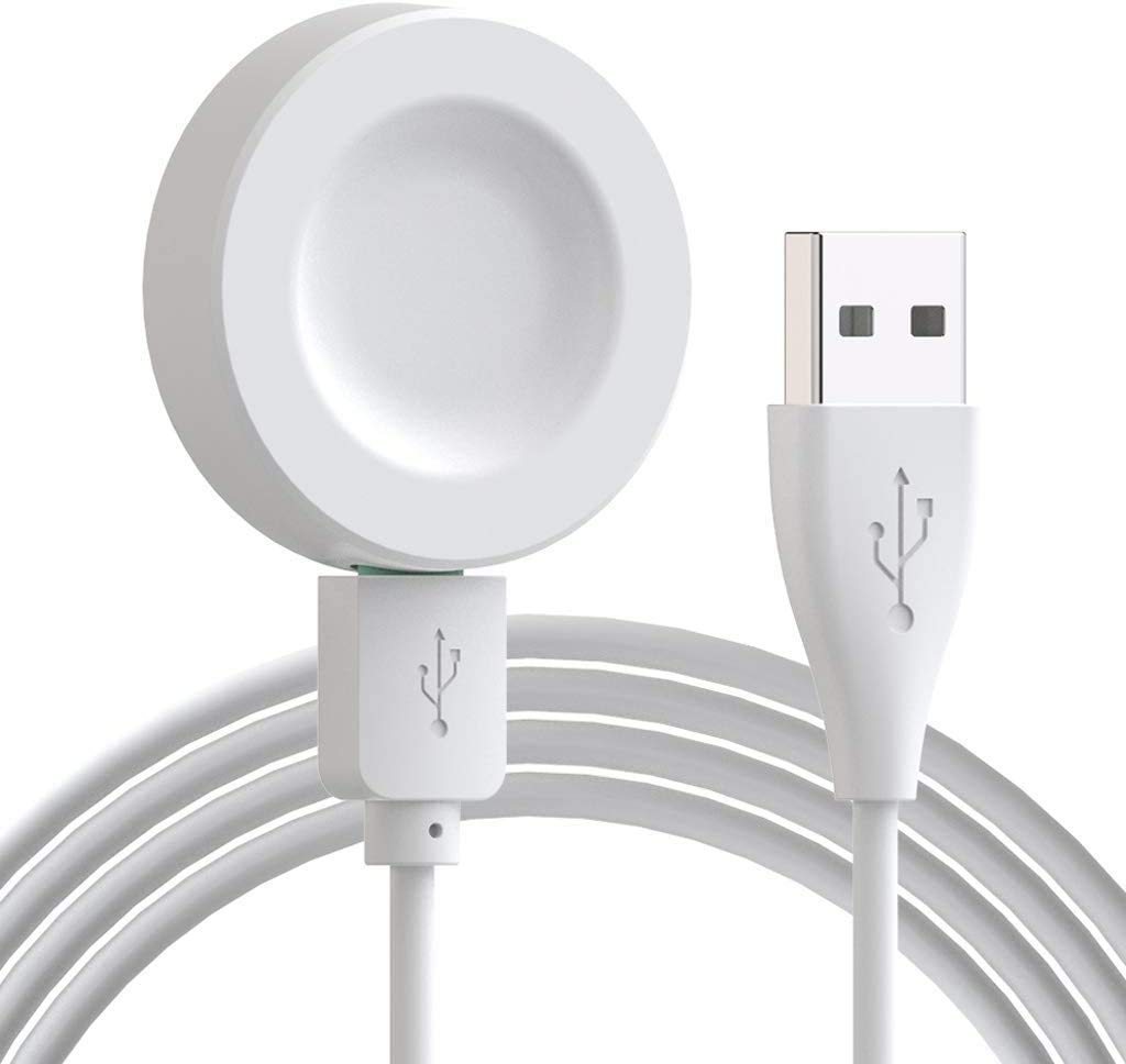 Wireless Charger for Watch ultimate/4/4 Pro/3/3 Pro/GT3/GT3 Pro/GT2 Pro/GT2 ECG/GT Cyber/Buds/GT Runner/D USB Cable Charging Dock 100cm - White