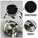 StillCool Solar Wind Chime LED Colour Changing Hanging Wind Light Waterproof Spiral Spinner Lamp for Garden Yard Lawn Balcony