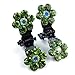 Alfie Pet by Petoga Couture - Dasie Rhinestone Flower Hair Clip 20-Piece Set for Dogs, Cats and Small Animals