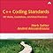 Amazon.com: C++ Coding Standards: 101 Rules, Guidelines, and Best ...