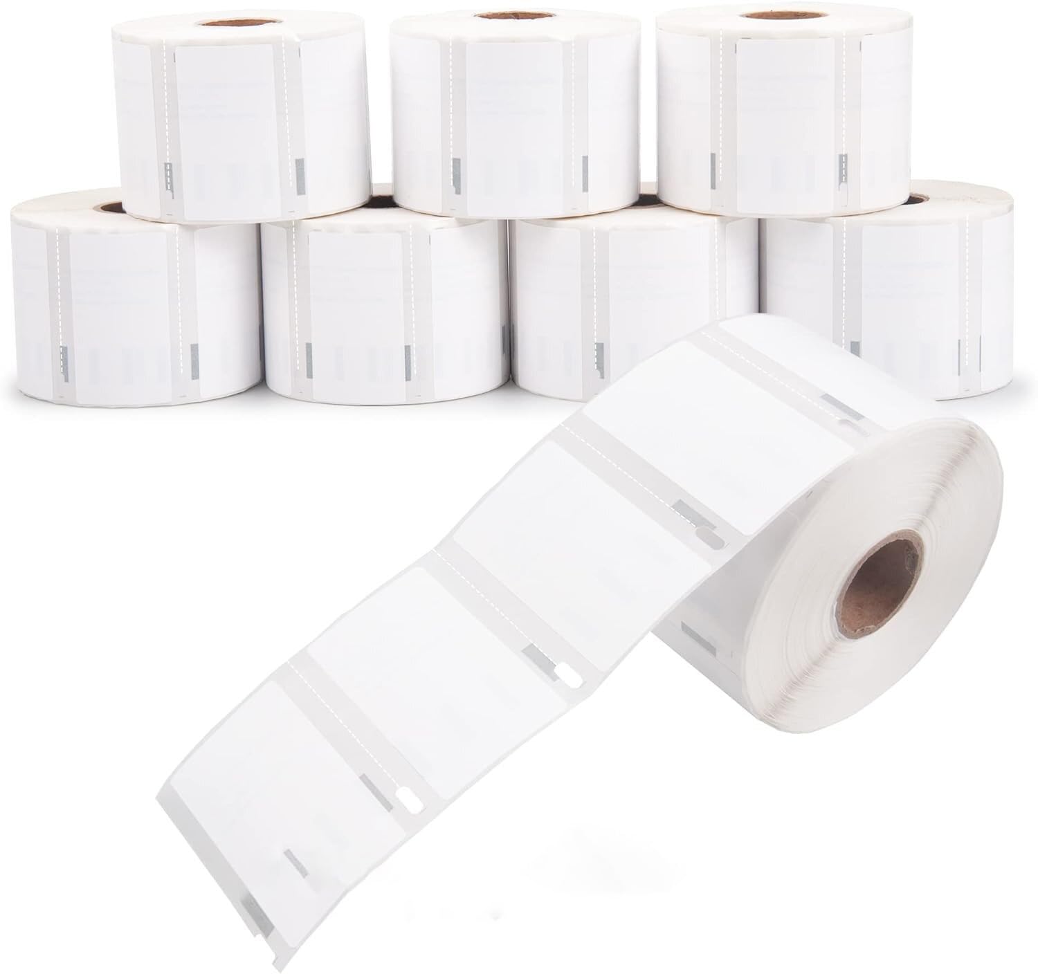 L LIKED 8 Rolls Thermal Labels 57x32mm – 8,000 Multi-Purpose Labels Compatible with DYMO 11354/30334 / S0722540 for LabelWriter 450/4XL | Self-Adhesive Direct Thermal | NOT Fit 550/5XL