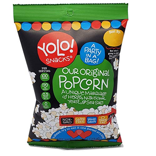 YOLO! Snacks Gourmet Original Nooch with Dill Flavor Individual Bag