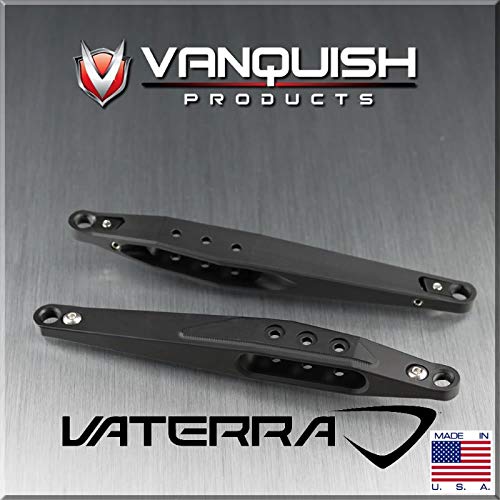 Vanquish Trailing Arms, Black Anodized: Twin Hammers