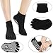 laviesimple Yoga Socks Full Toe Non Slip Skid Pilates Barre Cotton Grips Sock with for Women 5 Pairs