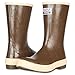 XTRATUF Men’s Fishing Watertight Latex Neoprene Arch Support Slip Resistant Traction Legacy Boots, 12in - Plain Toe, Copper/Tan, 10