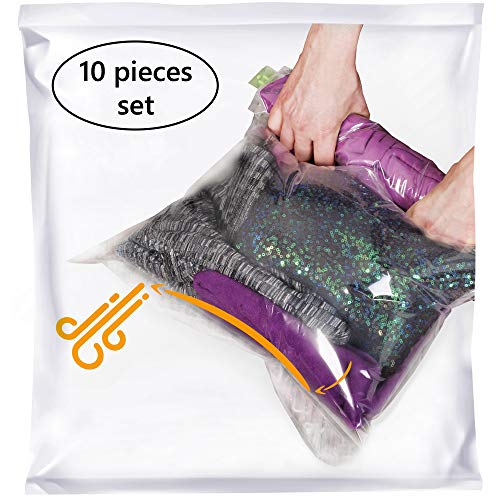 Top 10 Compression Vacuum Packing Bags For Travel of 2020 No Place