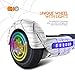 CHO Spider Wheels Series Hoverboard UL2272 Certified Hover Board with 6.5 inch Wheels Electric Scooter Smart Self Balancing Wheels (White)