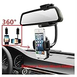 LUOMULONG Car Mount, Car Rearview Mirror Mount Truck Auto Bracket Holder Cradle for iPhone 7 7s 6 6s 6s plus 5s Samsung Galaxy S6 S6 edge S5 S4 Cell Phones Smartphone GPS PDA MP3 MP4 devices
